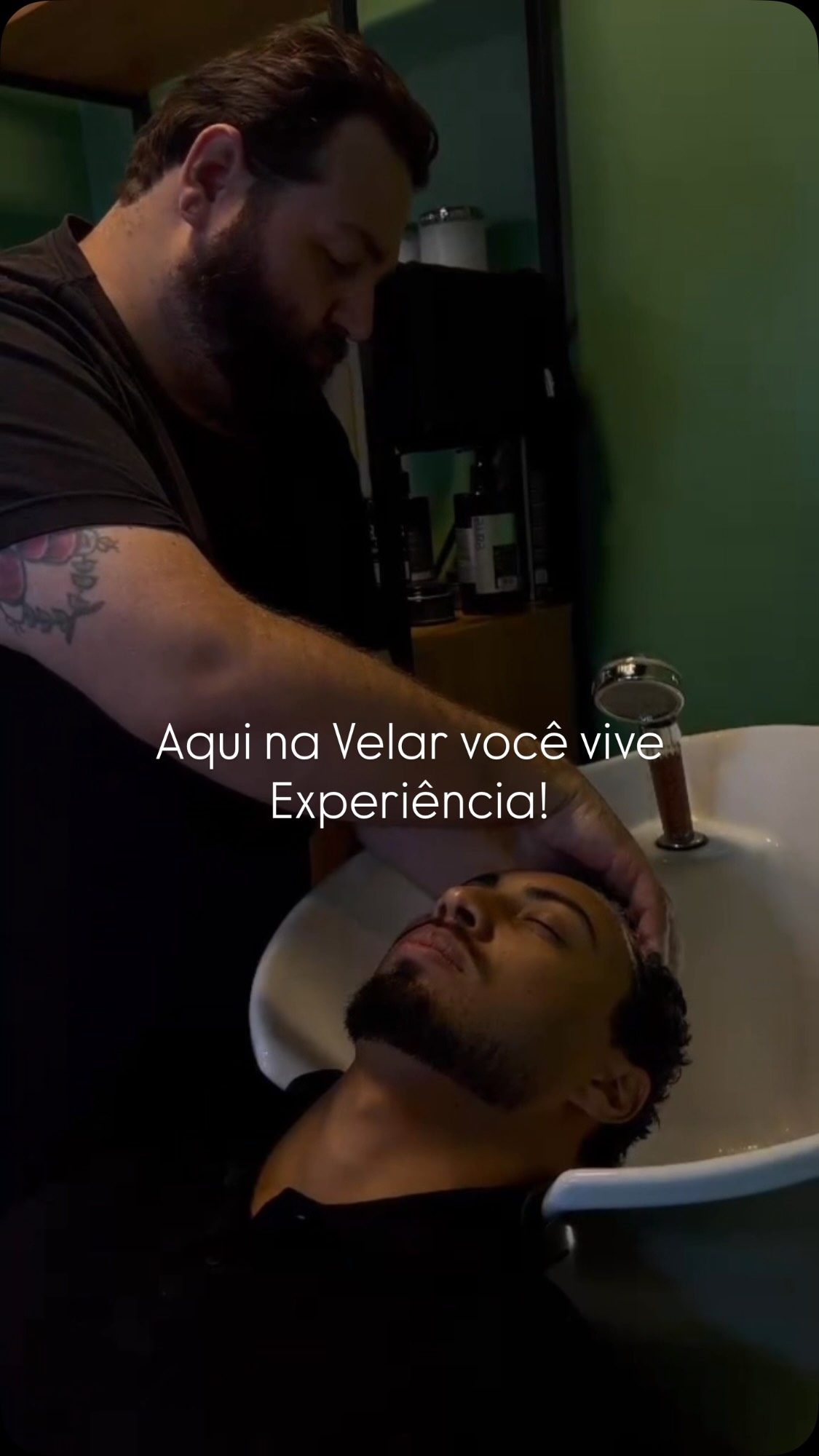 Lavagem de cabelo